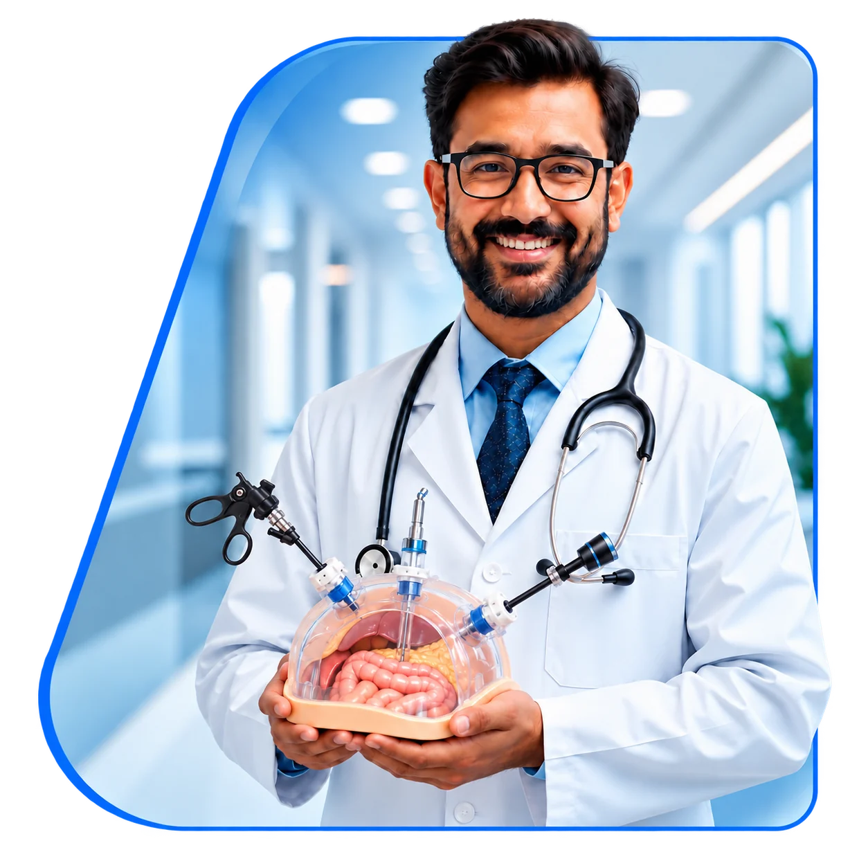 Minimally invasive surgeons at Vasavi Hospitals, Bengaluru