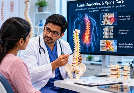 Spinal Fusion & Discectomy at Vasavi Hospitals