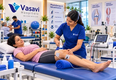 Ultrasound and TENS Therapy at Vasavi Hospitals
