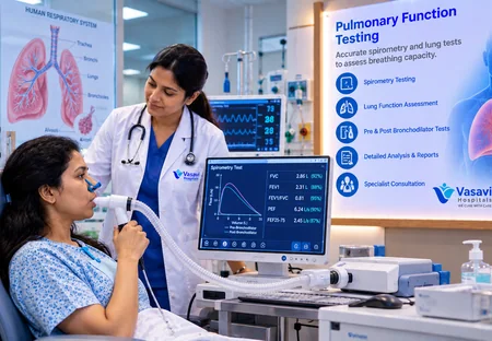 Pulmonary Function Testing at Vasavi Hospitals
