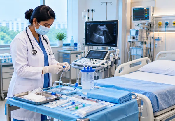 Thoracentesis at Vasavi Hospitals