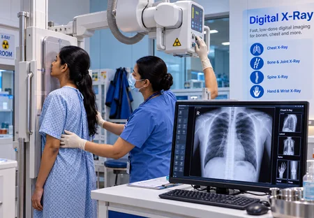 Digital X-Rays at Vasavi Hospitals