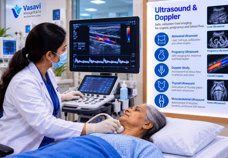 Ultrasound & Doppler at Vasavi Hospitals