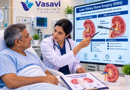 Percutaneous Nephrolithotomy (PCNL) at Vasavi Hospitals