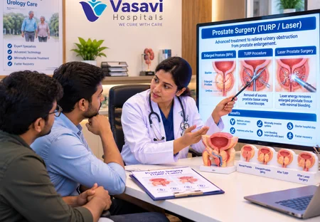 Transurethral Resection of the Prostate (TURP) at Vasavi Hospitals
