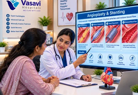 Angioplasty and Stenting at Vasavi Hospitals