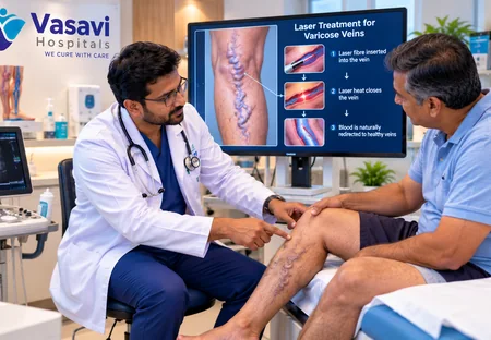 Endovenous Laser Ablation at Vasavi Hospitals